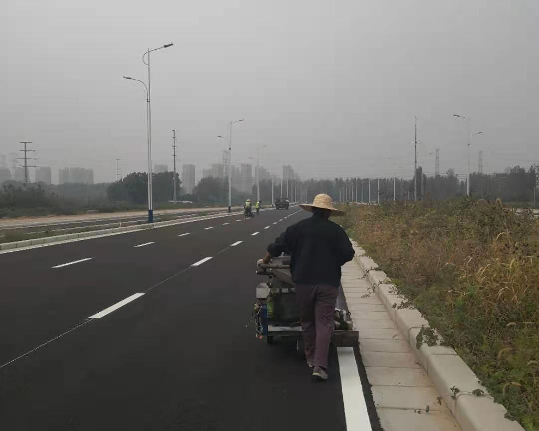 2020年重点项目：中牟县金龙路道路交通工程