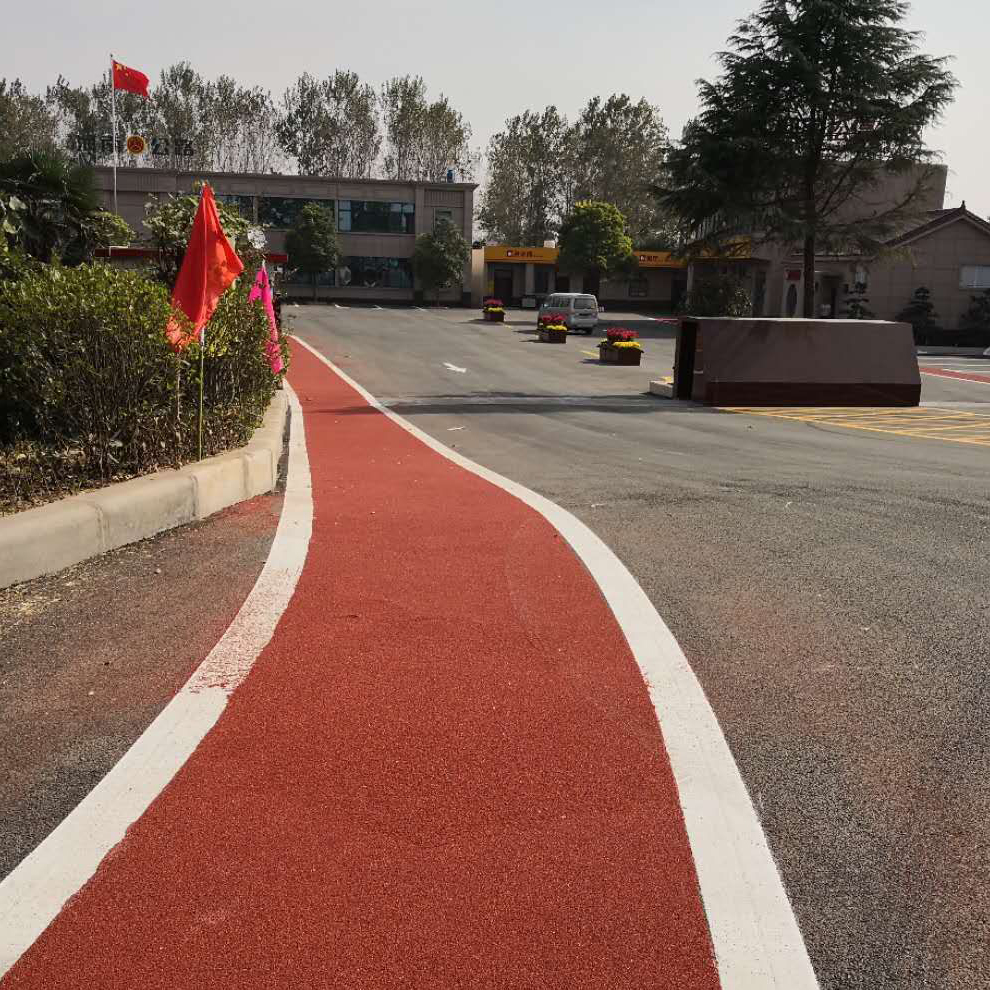 南京彩色防滑路面施工