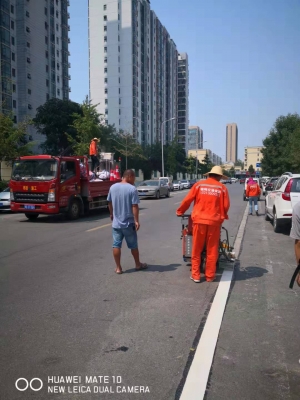 绵阳道路划线施工