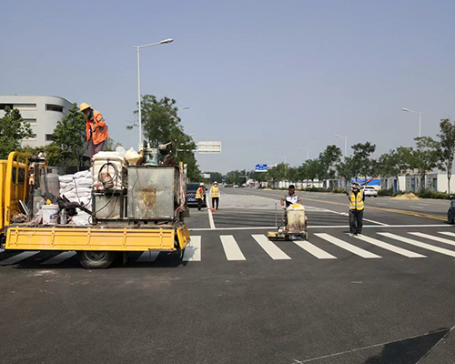  道路划线